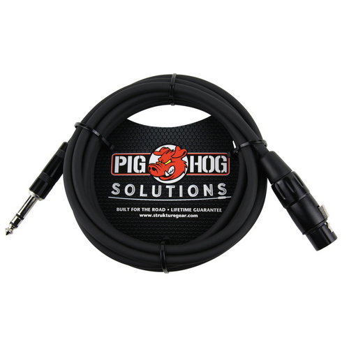 Pig Hog 20ft TRS (M) - XLR (F) Balanced Cable