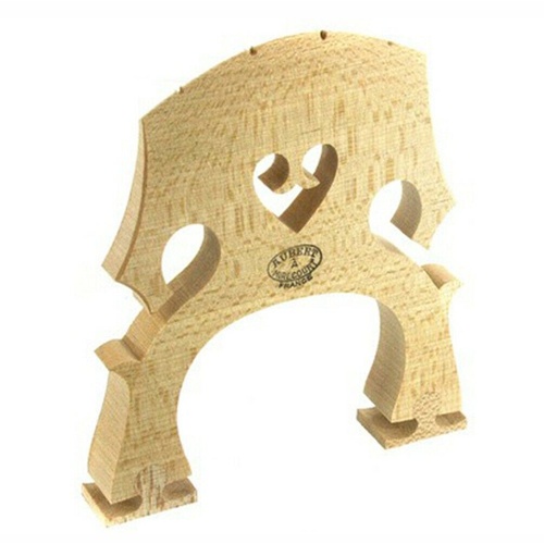 Aubert Prepared 3/4 Double bass Bridge Swivel Feet Medium Height Made in France