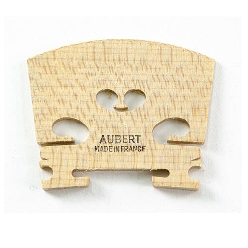 Aubert 1/2 Violin Bridge Blank No 5  Made in France Stamped Aubert France