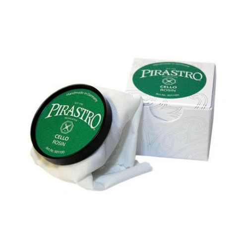 Pirastro Cello Rosin Slightly Harder Brilliant Cherry Red Rosin Made in Germany