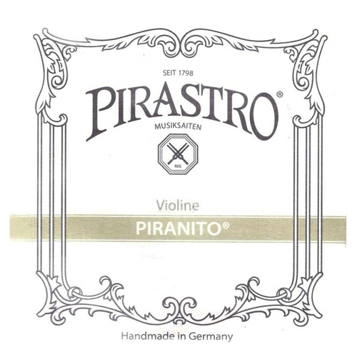 Pirastro Piranito 1/4 -  1/8  Size Violin Strings Full Set -  Made in Germany