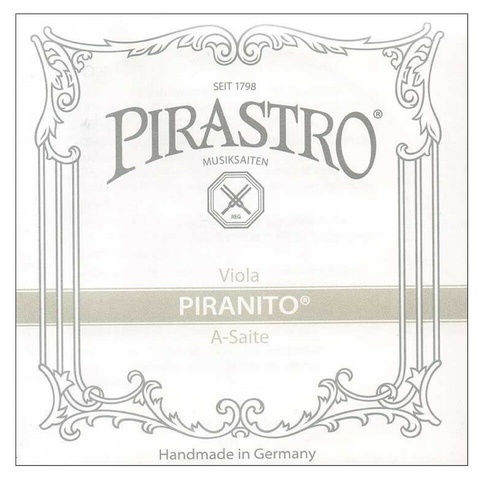 Pirastro Piranito Viola Single A String 3/4  Medium fits 14 - 15"