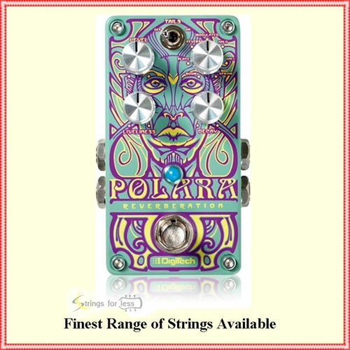 Digitech Polara Stereo Lexicon Reverb Guitar Effects Pedal