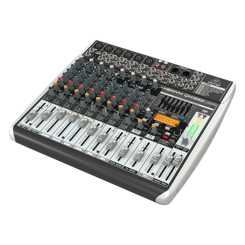 Behringer Xenyx QX1222USB Mixer with USB and Effects