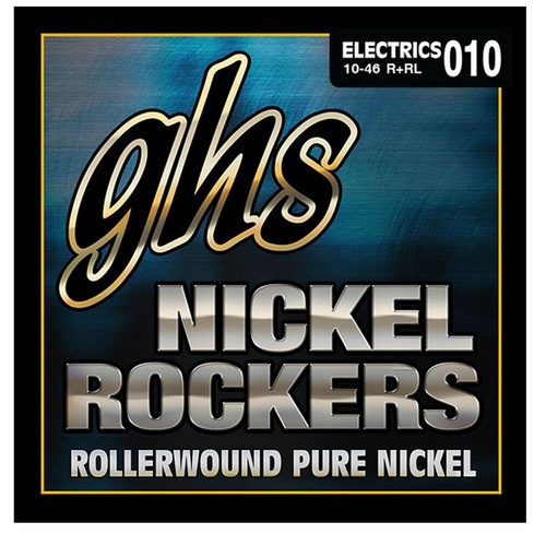 GHS R+RL Pure Nickel Rockers Roundwound Light Electric Guitar Strings 10 - 46