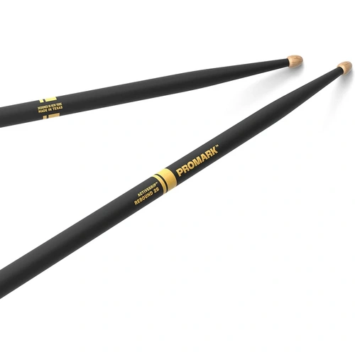 Promark Rebound 2B ActiveGrip - 3 Pairs - Wood Tip Drumsticks
