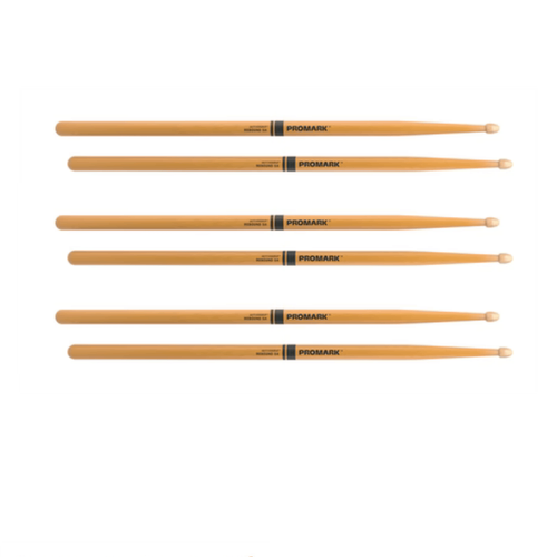 Promark Rebound 5A ActiveGrip Clear Drumsticks 1 Pair
