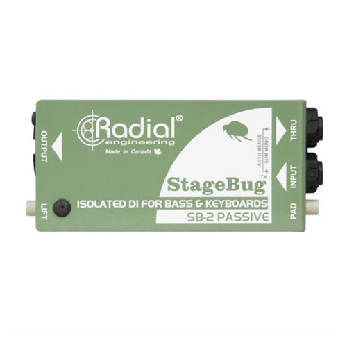 Radial StageBug SB-2 1-channel Passive Instrument Direct Box