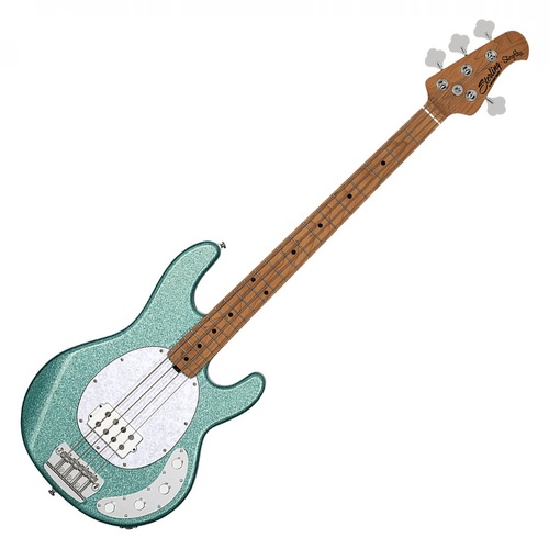 STERLING BY MUSICMAN Stingray Ray34 - seafoam sparkle Bass Guitar