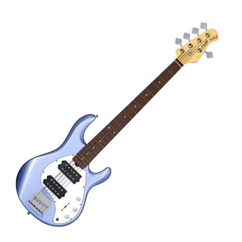Music Man SUB RAY5HH 5-String Electric Bass Guitar Lake Blue Metallic