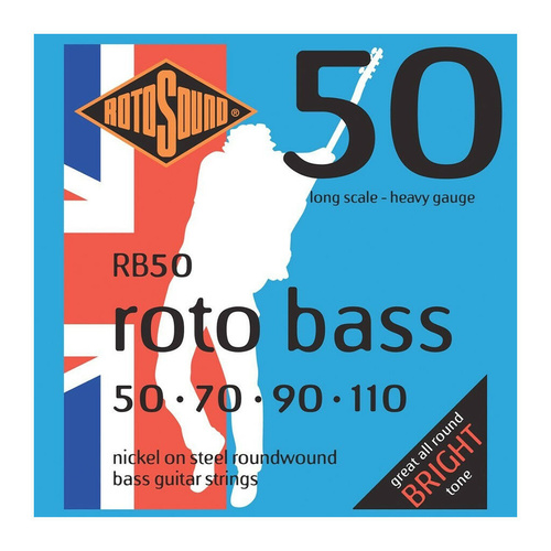 RotoSound  RB50 Rotobass 50-110 Nickel Round Wound Bass Strings