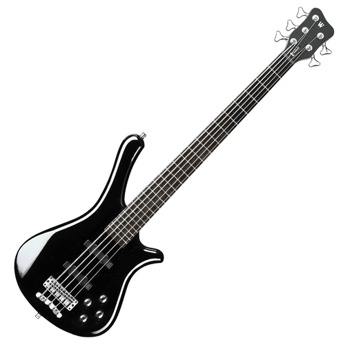 Warwick RockBass Fortress 5-String Bass  Solid Black High Polish