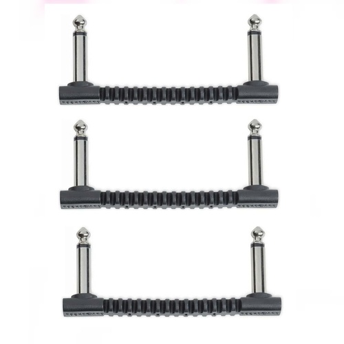Warwick RockBoard Bender 75 mm Flat Pedal Patch Cable - 3 Pack