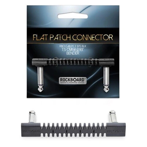 Warwick RockBoard Bender 75 mm Flat Cable Pedal Connector patch cable