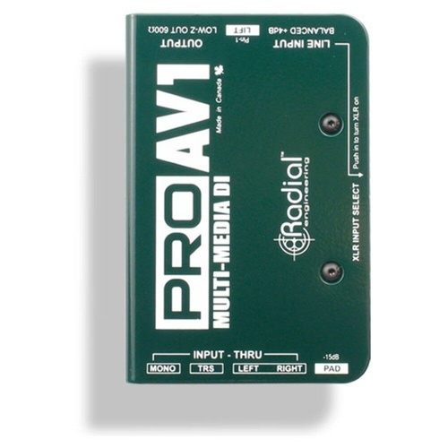 Radial Engineering ProAV1 Direct Box