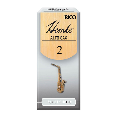 Frederick L. Hemke  Alto Saxophone Reeds, Strength 2.0, 5 Pack