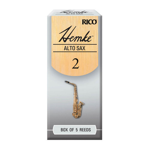 Frederick L. Hemke  Alto Saxophone Reeds, Strength 2.0, 5 Pack