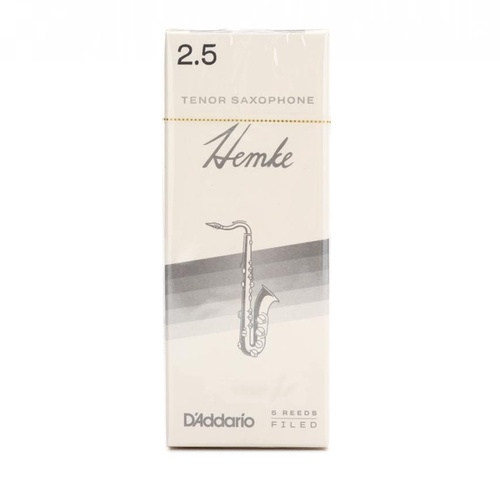 Frederick L. Hemke Tenor Saxophone Reeds, Strength 2.5, 5 Pack