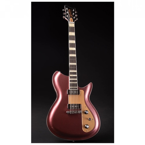 Rivolta Combinata VII Electric Guitar Burgundy Mist c/w Padded Gig Bag