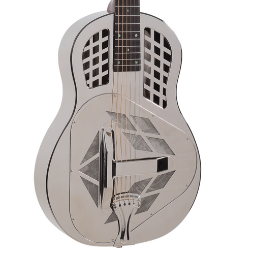 Recording King Nickel Tricone Resonator (Roundneck)  Guitar