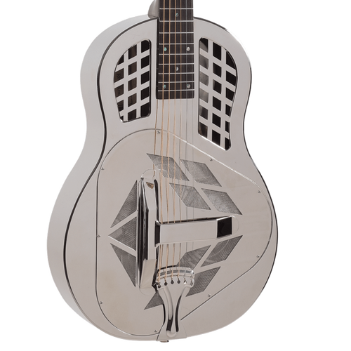 Recording King Nickel Tricone Resonator (Roundneck)  Guitar