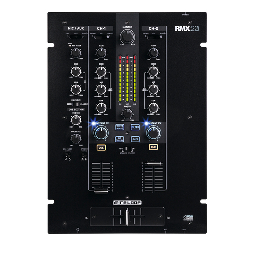 Reloop RMX-22i DJ Mixer 2 Channel