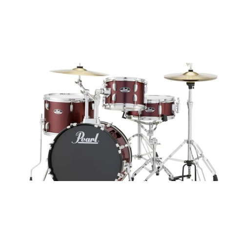 PEARL Roadshow Drum Kit -  Wine red c/w Zildjian Cymbals