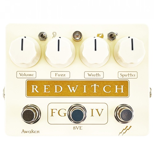 Red Witch Fuzz God IV Fuzz  Effects Pedal