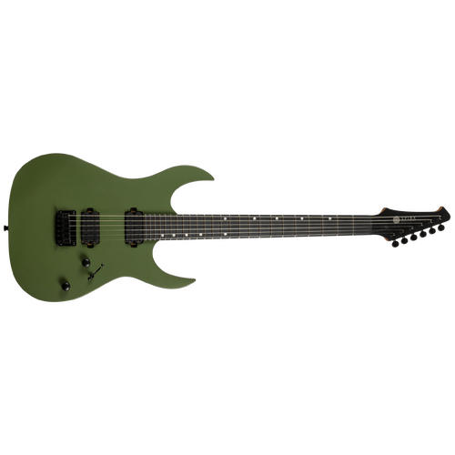 Spira S-400 MGR Electric Guitar - Shred Machine - Satin Dark Green