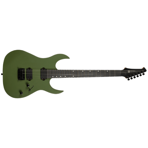 Spira S-400 MGR Electric Guitar - Shred Machine - Satin Dark Green