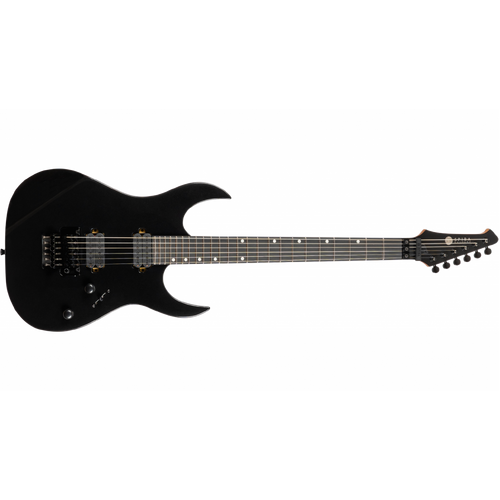 Spira S-420-BK Electric Guitar Shred Machine - Metallic Black - Locking Tremolo