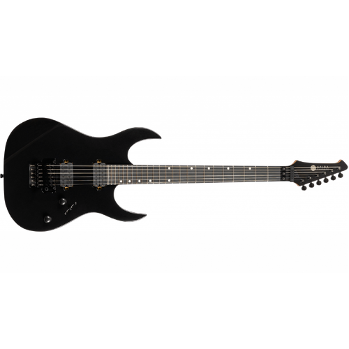 Spira S-420-BK Electric Guitar Shred Machine - Metallic Black - Locking Tremolo