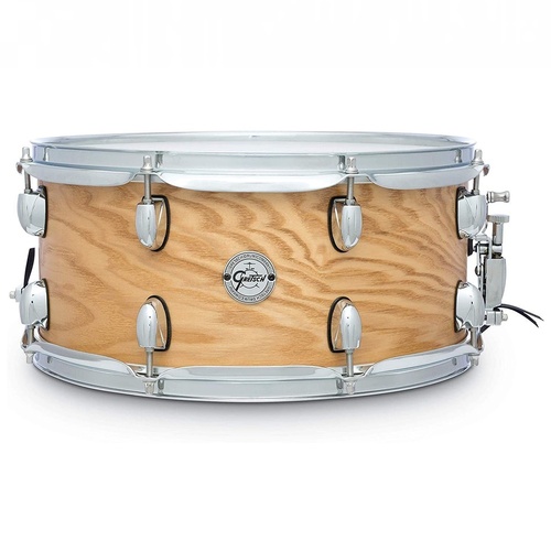 Gretsch S1-6514-ASHSN 6.5" x 14" Ash Satin Natural Snare Drum