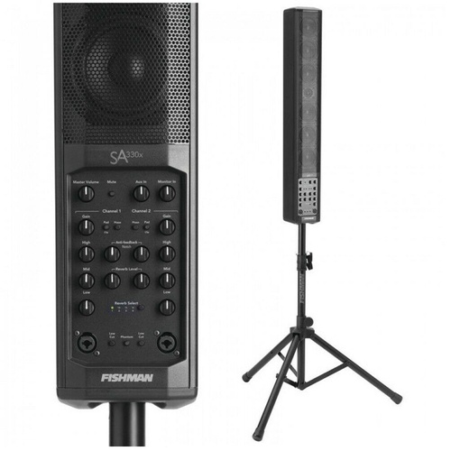 Fishman SA330x Performance Audio System 330W Portable PA System 3-band EQ