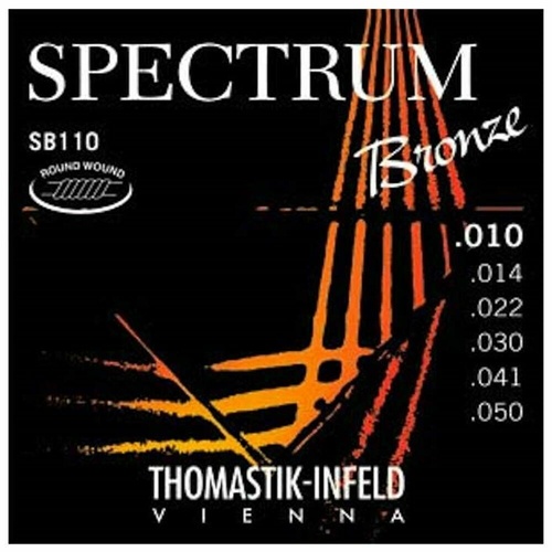 Thomastik SB110 Spectrum Bronze Acoustic Guitar Strings Extra Light  10 - 50