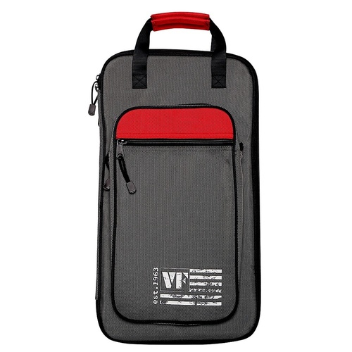 Vic Firth Stealth Stick Bag - Grey with red Trim