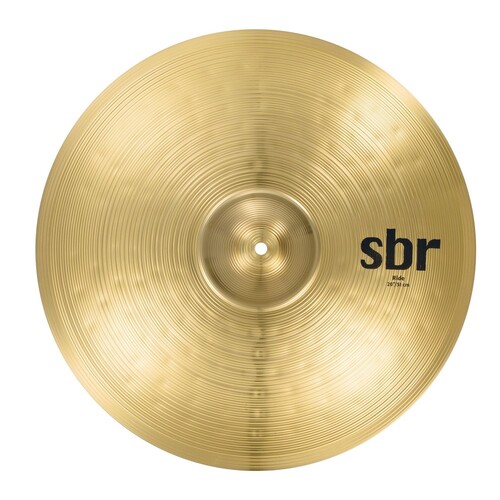 Sabian SBR2012 SBR Series Medium Brass Natural Finish Bright Ride  Cymbal 20in