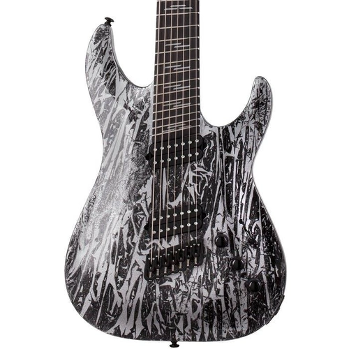 Schecter C-7  MultiScale Silver Mountain 7-String Electric Guitar
