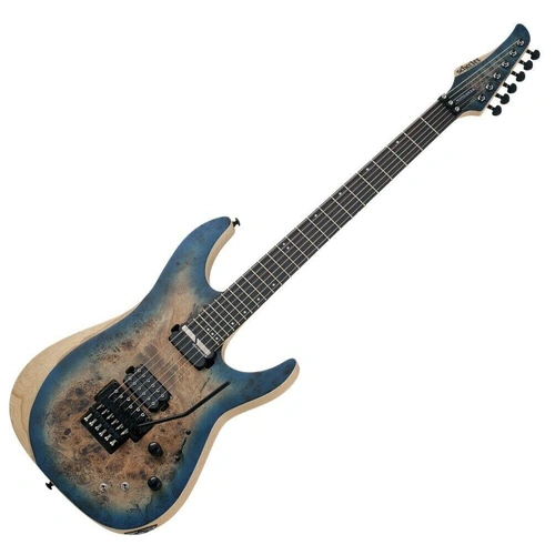 Schecter Reaper-6 FR-S - Satin Sky Burst Electric Guitar Ebony Fingerboard - SCH-1507