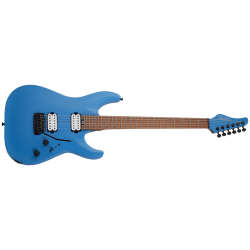 Schecter Aaron Marshall Signature AM-6 Trem Satin Royal Sapphire Electric Guitar