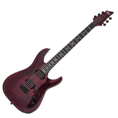 Schecter C-1 Apocalypse Electric Guitar - Red Reign