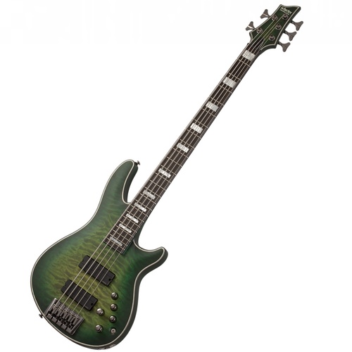 Schecter Daniel Firth Hellraiser Extreme-5 Bass Guitar - Cthulhu Burst