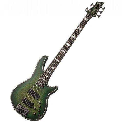 Schecter Daniel Firth Hellraiser Extreme-5 Bass Guitar - Cthulhu Burst 