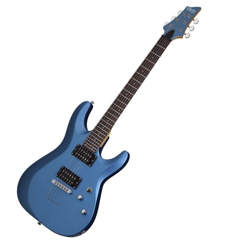 Schecter Research C-6 Deluxe Electric Guitar  Light Blue SCH-431 Fact 2nd