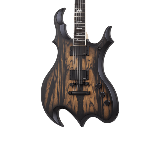 Wylde Audio Wrathmaker Pale Moon Ebony with Black Burst Electric Guitar
