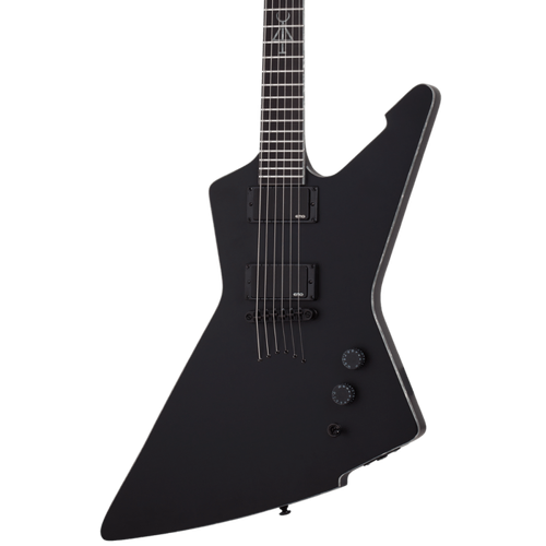 Schecter Sin Quirin E-1 Electric Guitar. Satin Black.