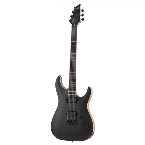 Schecter C-1 Apocalypse Electric Guitar, Ebony Fretboard, carbon Black