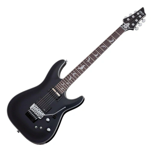 Schecter Damien Platinum 6 FR-S - Satin Black Electric Guitar RRP $1,999