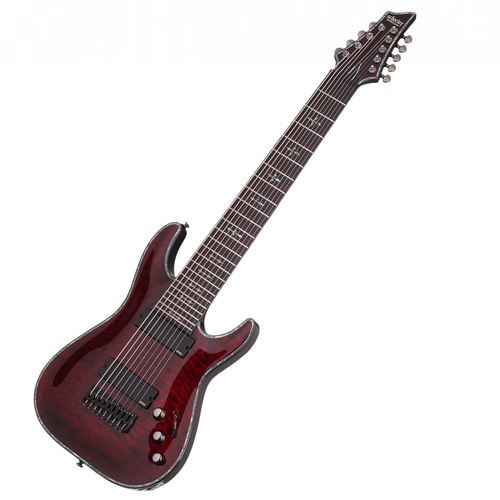 Schecter Hellraiser C-9  9-String Electric Guitar - Black Cherry