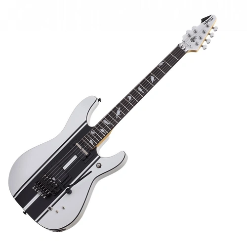 Schecter Signature DJ Ashba Electric Guitar, Satin White